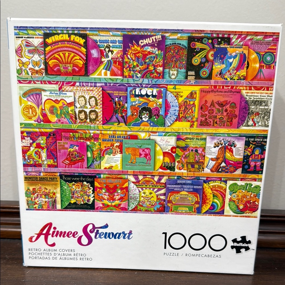 Buffalo Games Aimee Stewart Retro Album Covers Puzzle